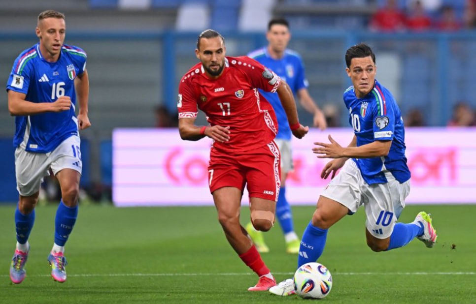 Italy vs Moldova (01:45 10/06/2025) | Xem lại trận đấu