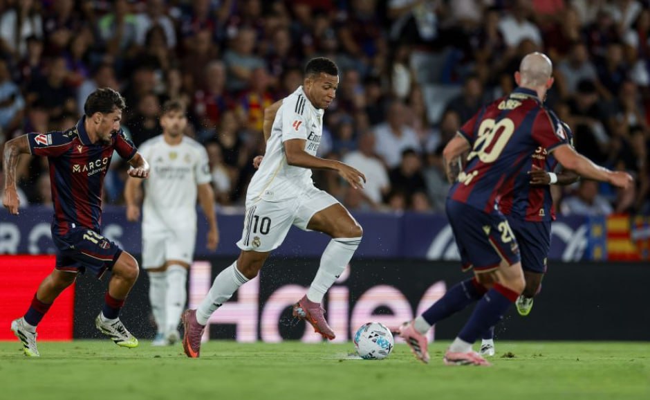 Levante vs Real Madrid (02:30 24/09/2025) | Xem lại trận đấu
