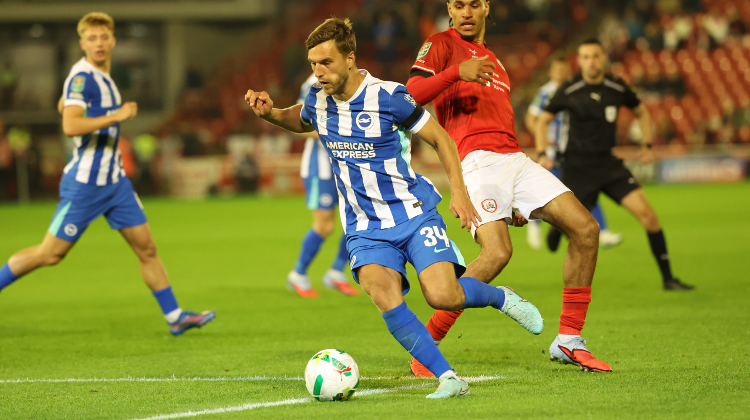 Barnsley vs Brighton (01:45 24/09/2025) | Xem lại trận đấu