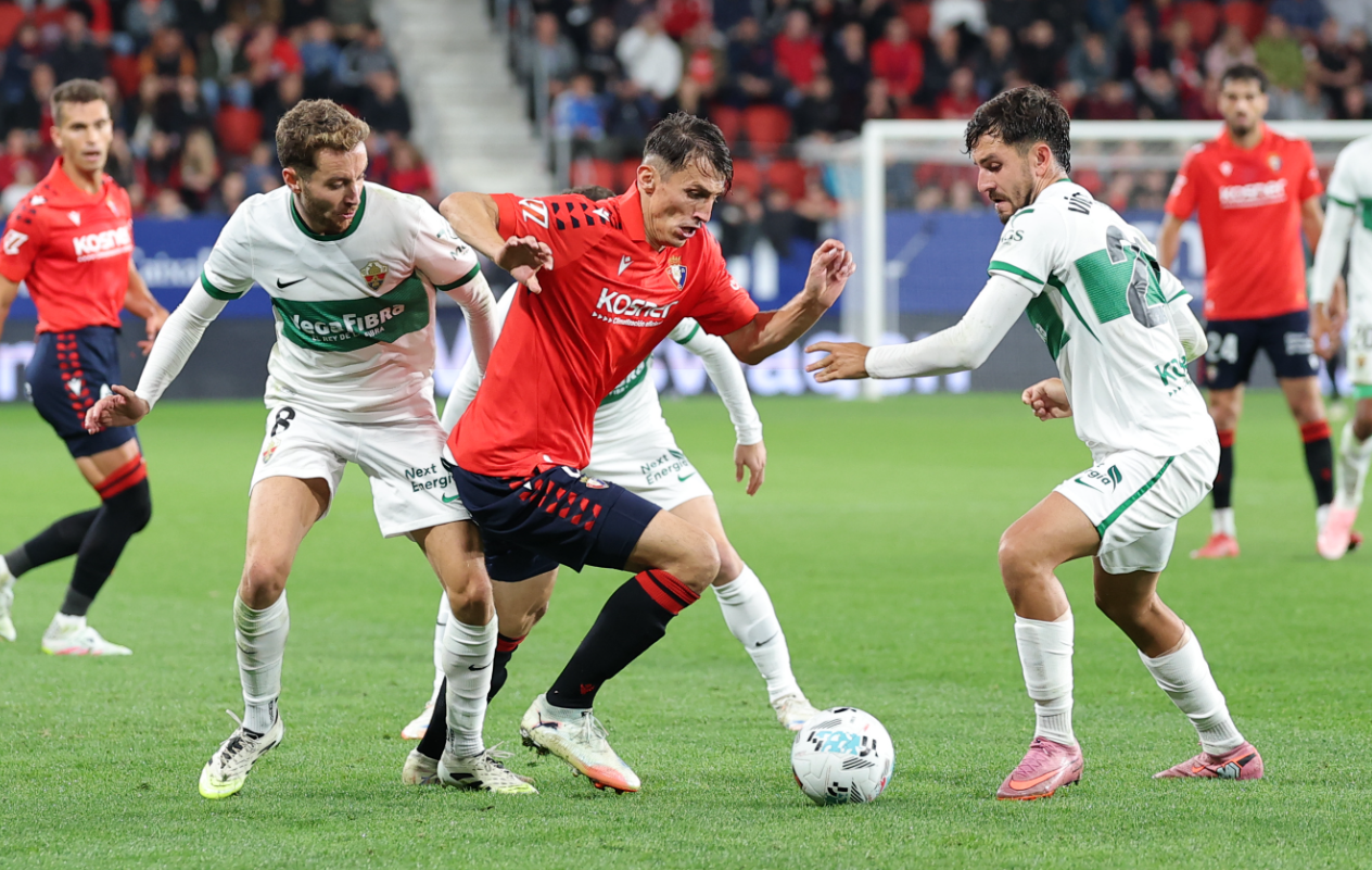 Osasuna vs Elche (00:30 26/09/2025) | Xem lại trận đấu