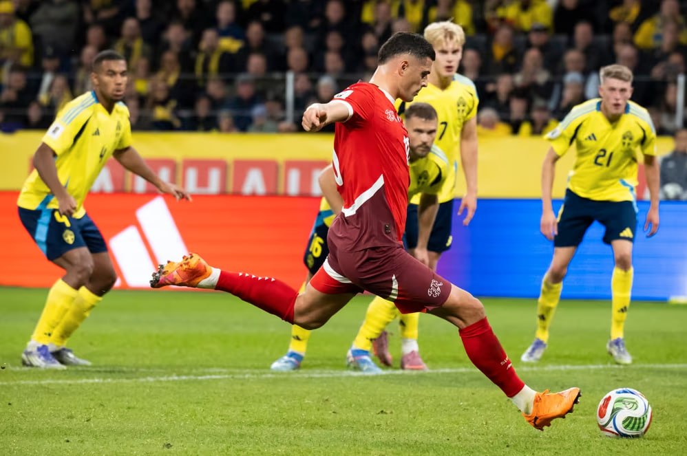 Thụy Điển vs Thụy Sĩ (01:45 – 11/10/2025) | Xem lại trận đấu