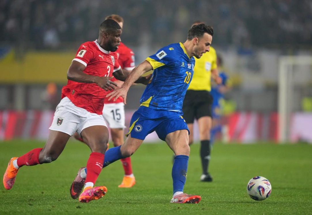 Áo vs Bosnia-Herzegovina (02:45 19/11/2025) | Xem lại trận đấu