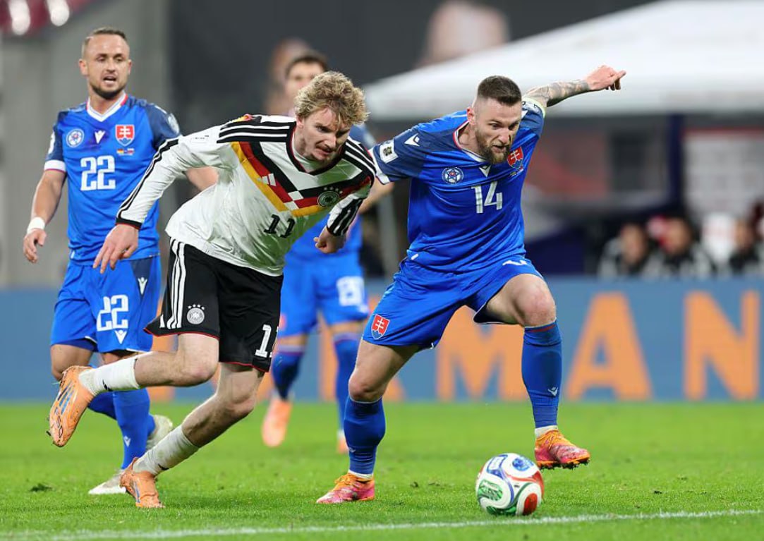 Đức vs Slovakia (02:45 18/11/2025) | Xem lại trận đấu