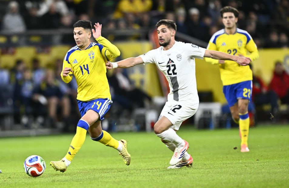 Thụy Điển vs Slovenia (02:45 19/11/2025) | Xem lại trận đấu