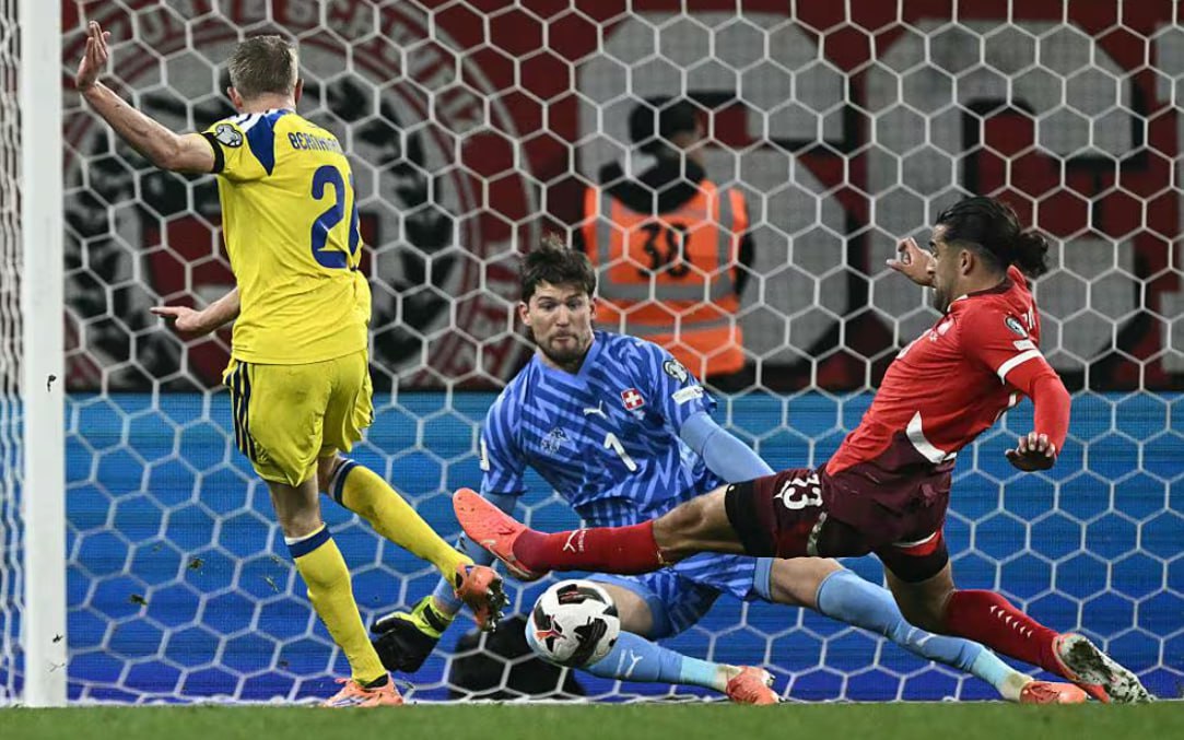 Thụy Sĩ vs Thụy Điển (02:45 – 16/11/2025) | Xem lại trận đấu