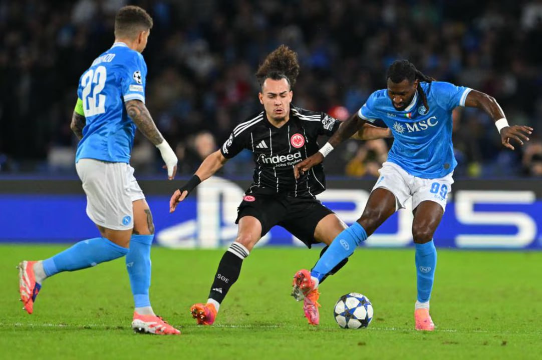 Napoli vs Eintracht Frankfurt (00:45 – 05/11/2025) | Xem lại trận đấu
